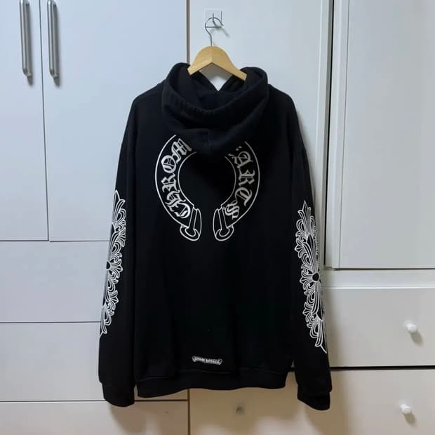 크롬하츠 홀스슈 후드티 /정품 /새상품급