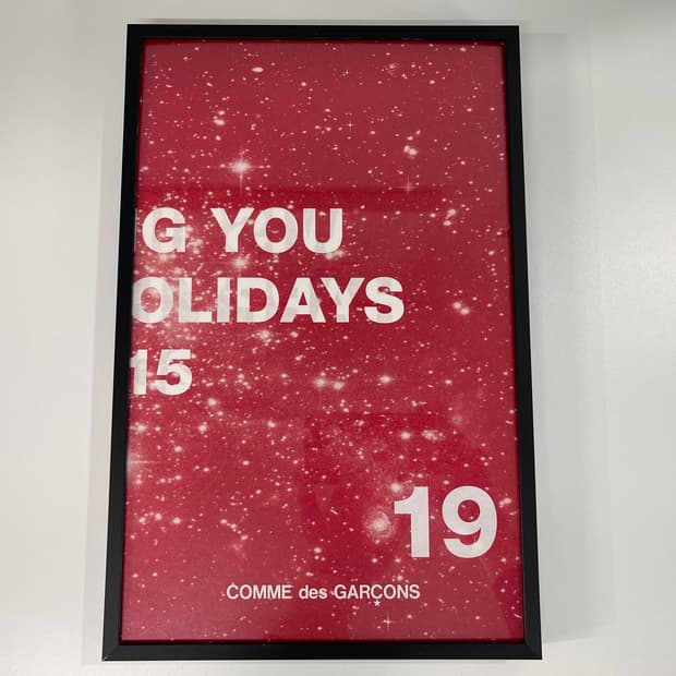 꼼데가르송 COMME des GARCONS 19 아트 포토 AD2015