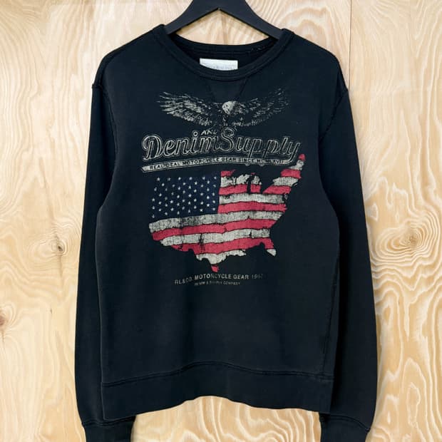 데님앤서플라이 유나이티드 스테이트 스웻셔츠