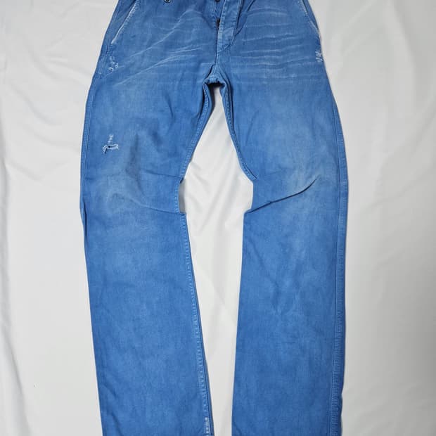 DIESEL 디젤 버클포인트 빈티지 데님팬츠 청바지 워터블루 옴므 31