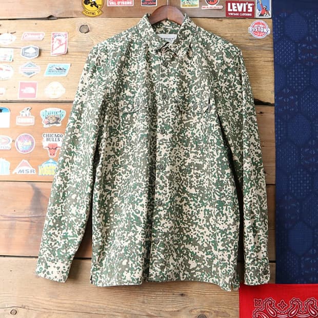 carhartt WIP 칼하트 카모셔츠
L