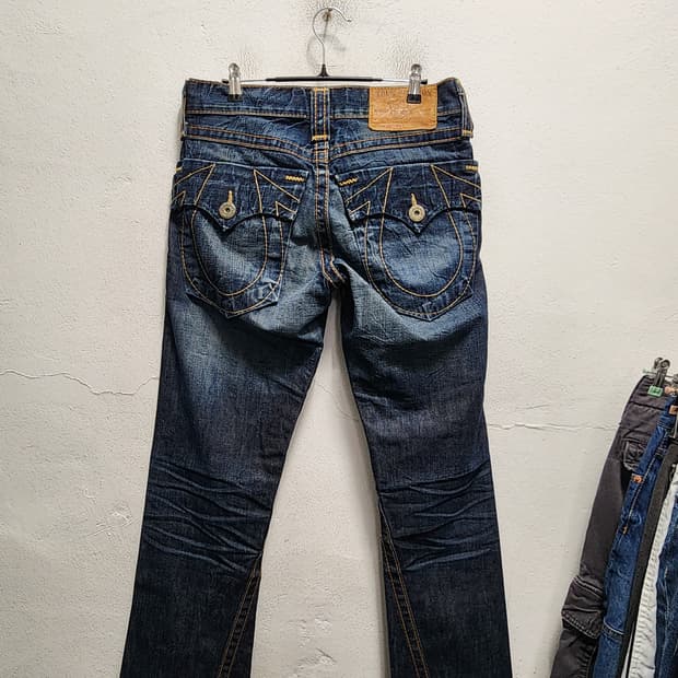 USA 트루릴리젼 JOEY BIG T 데님 청바지