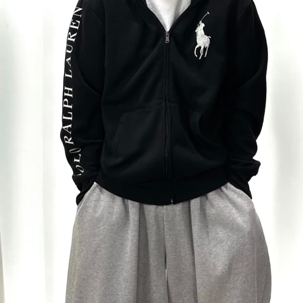 Polo 폴로 랄프로렌 빅포니 스펠아웃 후드집업
