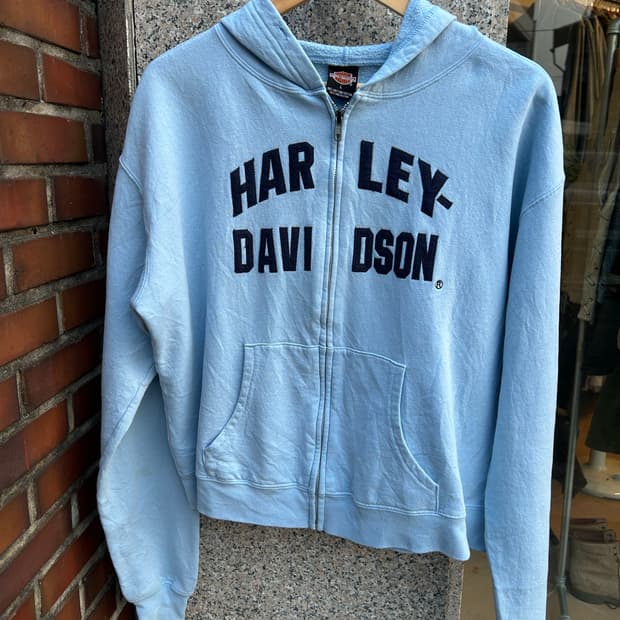 90‘s 할리데이비슨 후드집업