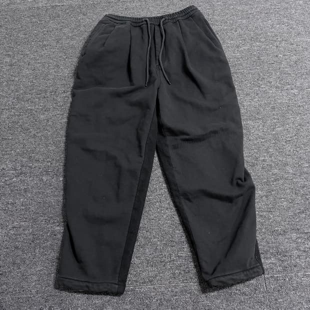 준지 스웻 모 양면 조거팬츠