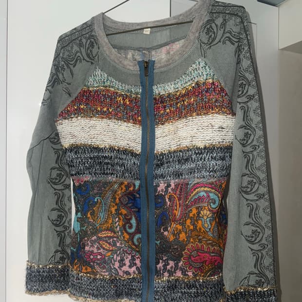 빈티지 오리엔탈 니트 