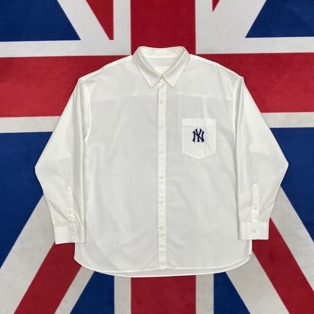 MLB 뉴욕양키즈 셔츠 L 실측 XL 
