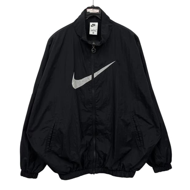 나이키 빅로고 우먼 오버핏 바람막이