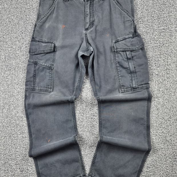 칼하트 코튼 카고 포켓 워크 팬츠 ( 30 X 30 ) / 10411