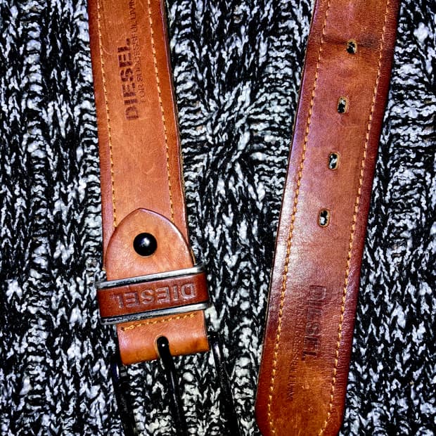 Diesel learher belt