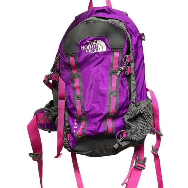노스페이스 콰사 퍼플 백팩 the north face