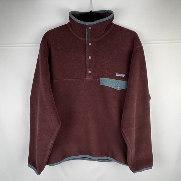 11FW 파타고니아 신칠라 스냅-T 브라운/그레이 콜롬비아