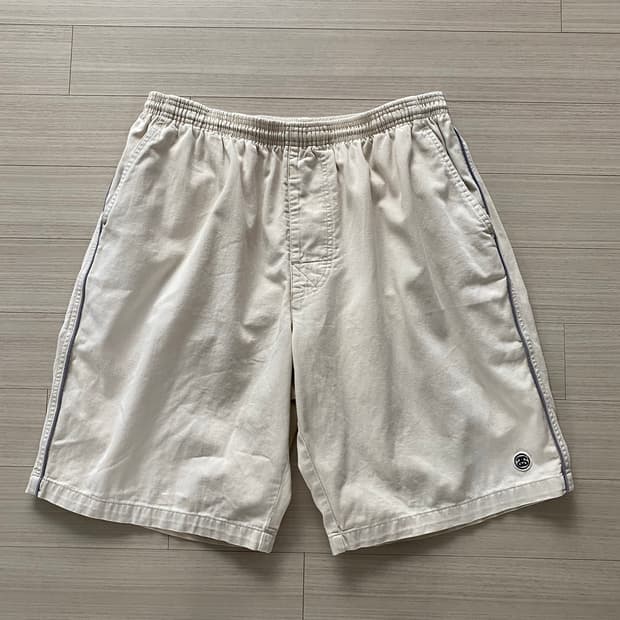 90s 올드 스투시 Stussy 사이드 라인 S 로고 반바지 쇼츠