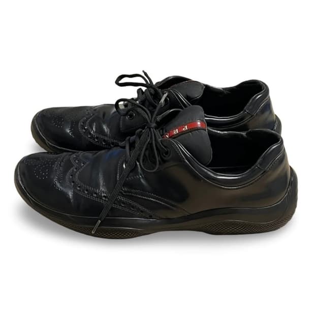 프라다 스포츠 윙팁슈즈 구매합니다. uk8.5 275