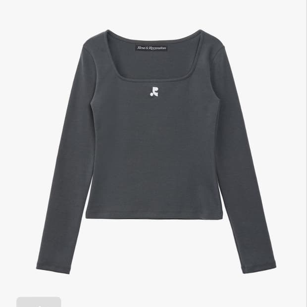 레스트앤레크레이션 긴팔티 차콜