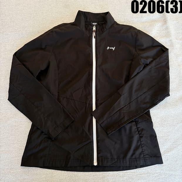 [100/L] 르까프 블랙 여성 바람막이 자켓 0206(3)