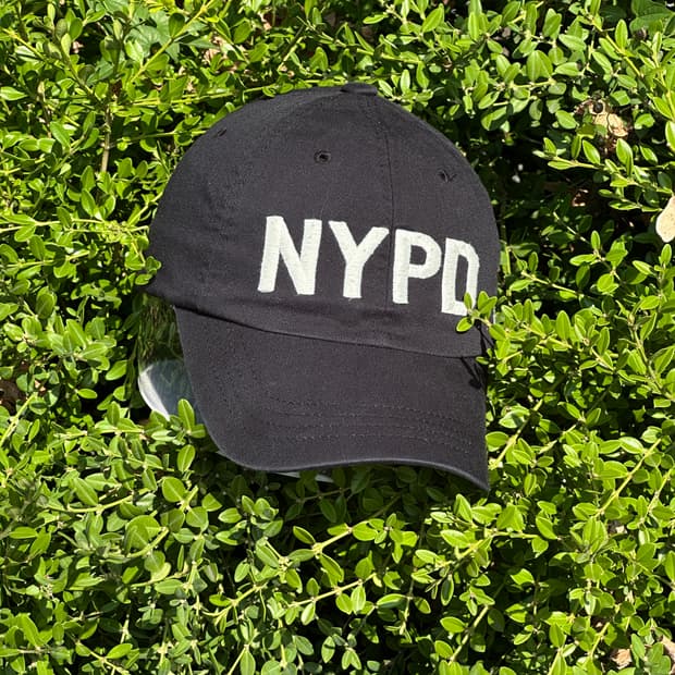 [F] NYPD 로고 볼캡 모자