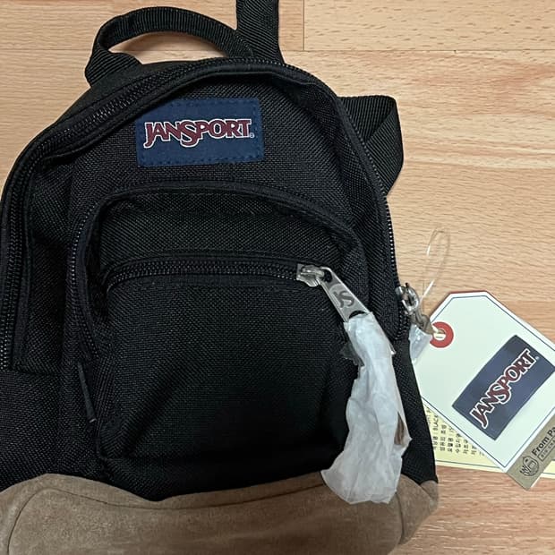 잔스포츠 라이트팩 미니 백팩 블랙