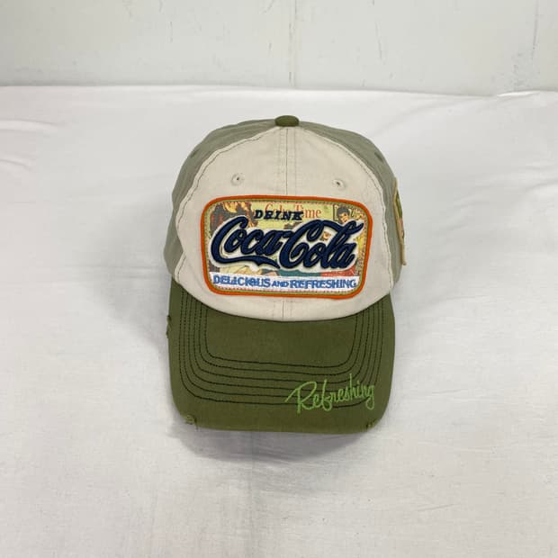 코카콜라 Coca Cola 빈티지 패치 볼캡