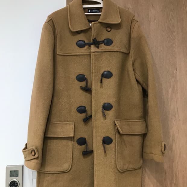 빈티지 콜롬비아 떡볶이 코트