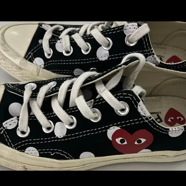 꼼데 컨버스 도트 220