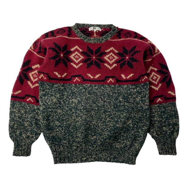 [중고] FAIR VALUE 울 니트 스웨터 3