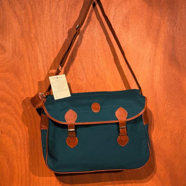 폴로랄프로렌 90s 퍼퓸 캔버스 크로스백