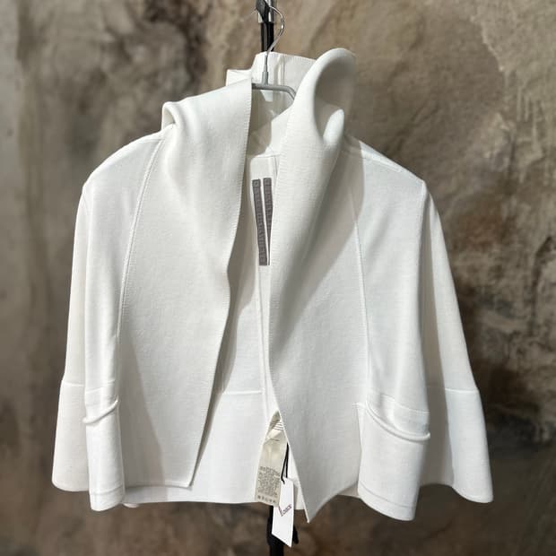 릭오웬스 18SS 후드 니트 자켓 (RO18S8652-CHC)