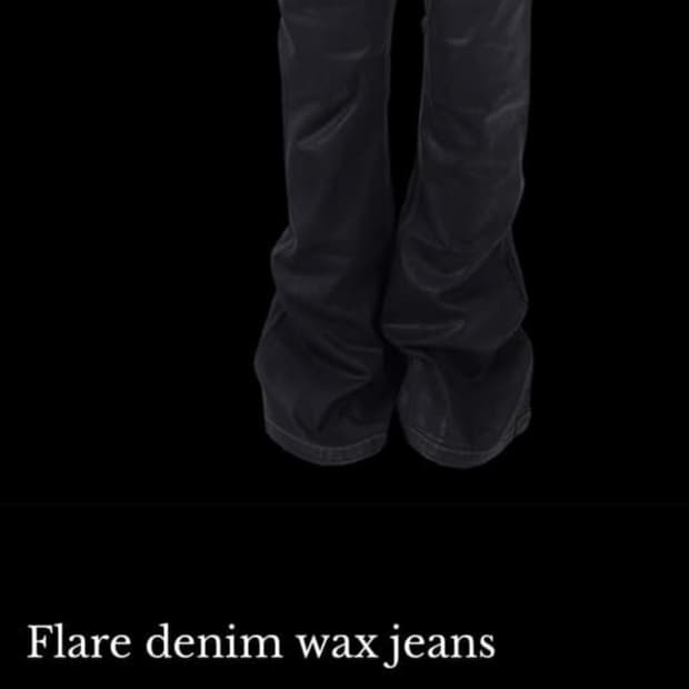 (1구매) 어웬드 플레어 데님 왁스진 1사이즈 구매 원해요