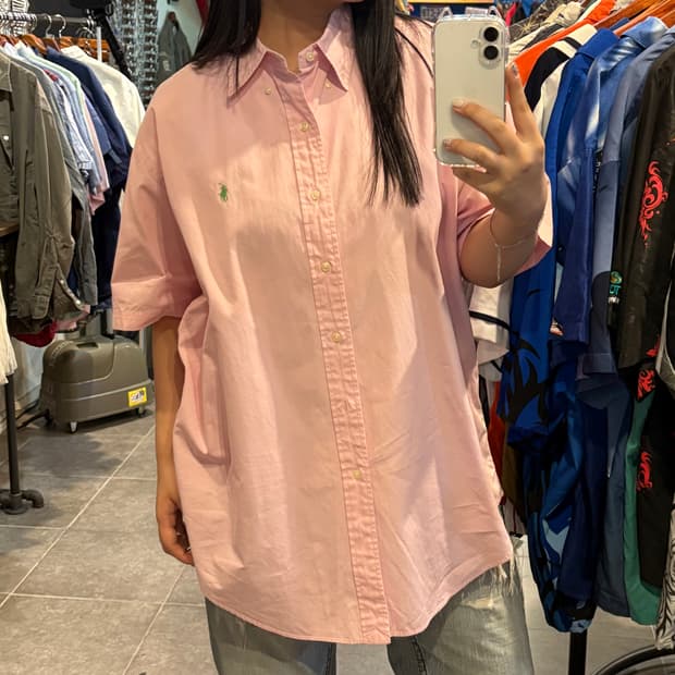 [NO.9] 폴로 반팔 셔츠 핑크