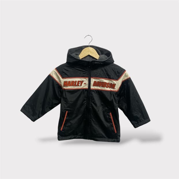 할리데이비슨 키즈 후드집업 자켓 -5세 