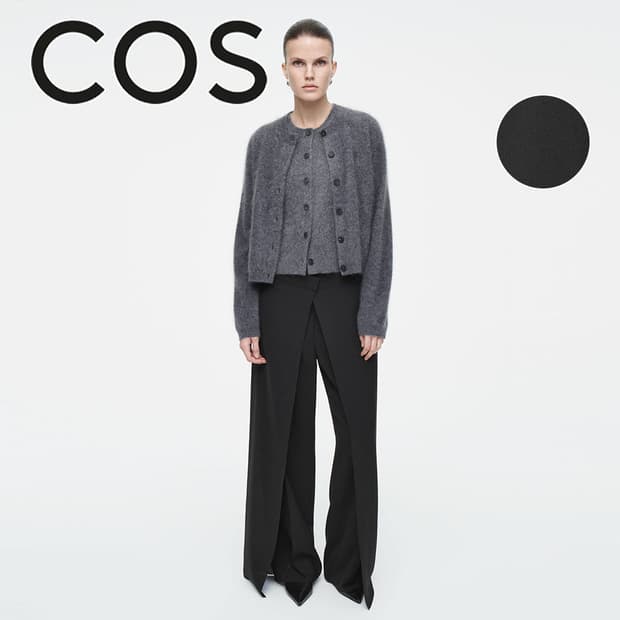 코스 테일러드 랩 프런트 트라우저