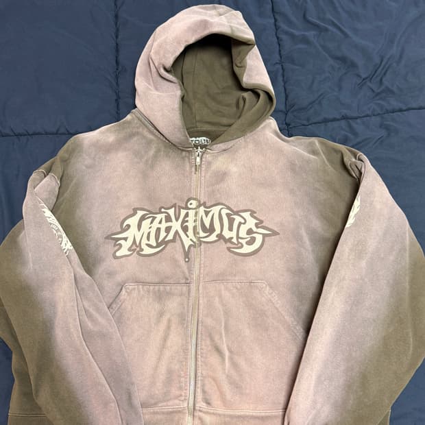 트레비스 스캇 내한 머천다이즈 후드집업