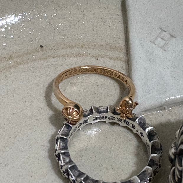 Chrome hearts 크롬하츠 22k 포티 버블검링