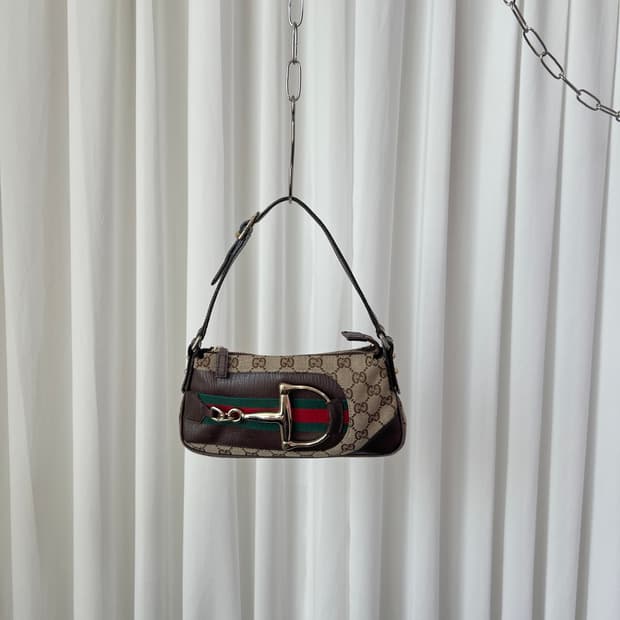 구찌 홀스빗 하슬러 숄더백