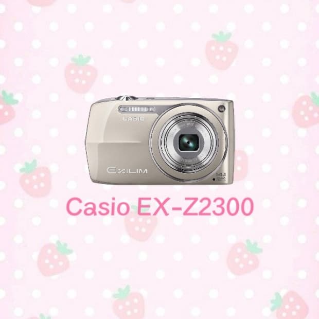 카시오 Casio 엑슬림 EX-Z2300 빈티지 디지털 카메라