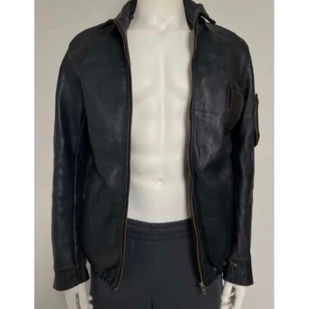 프렌치 Air Force Leather Jacket 레더자켓