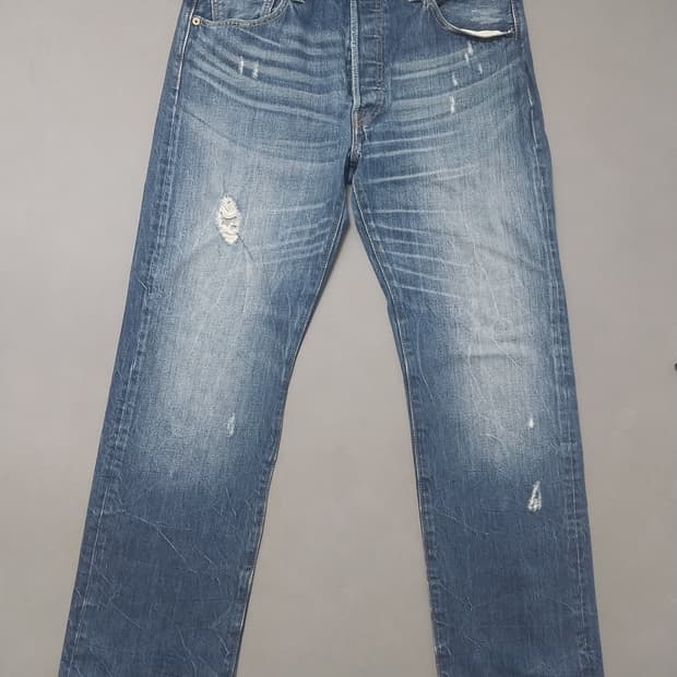 [34] 리바이스 501 xx 데미지 오리지널진 쳥바지