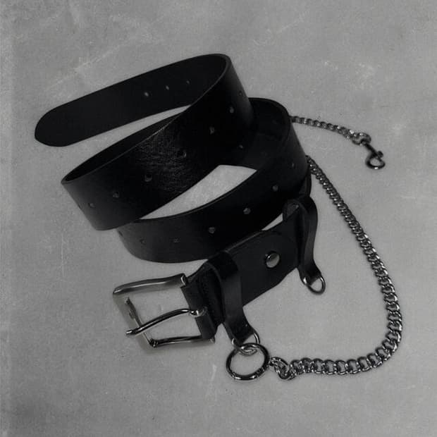 오버도즈랩 체인 벨트 팝니다