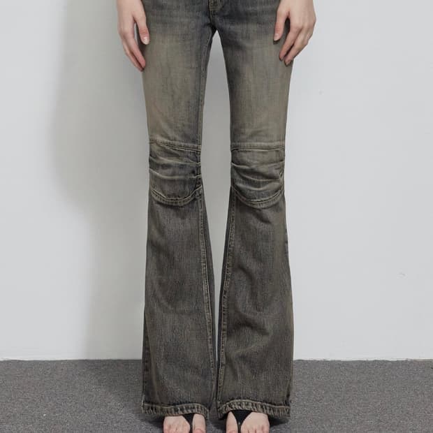 [교환] 보헤미안서울 knee point vintage bootcut