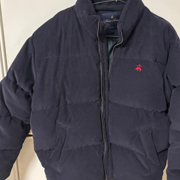 브룩스브라더스 코듀로이 패딩