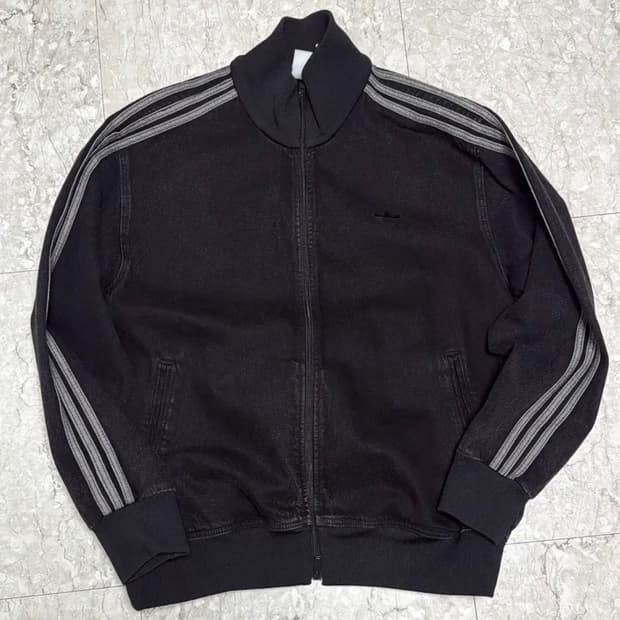 아디다스 파이어버드 데님 트랙탑 져지 US XL