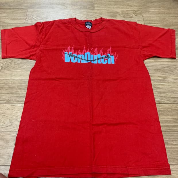 100/USA] Von Dutch 본더치 00s 아카이브 반팔 티셔츠