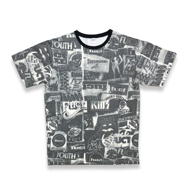 FUCT 로고 AOP 티셔츠 L