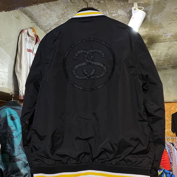 10s stussy 스투시 나일론 스타디움 자켓 M 