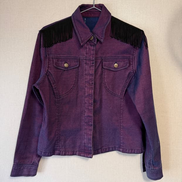 미스테리어스호텔 자체 커스텀 제작 웨스턴 데님자켓