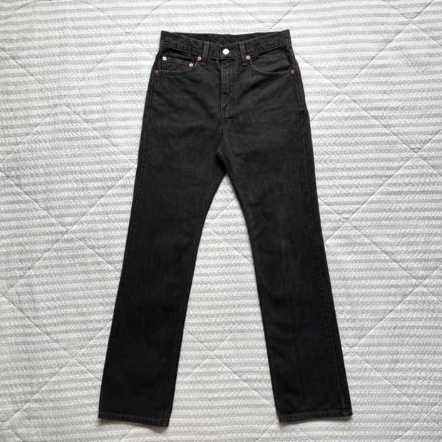 00s 빈티지 리바이스 517 블랙 허리37.5cm