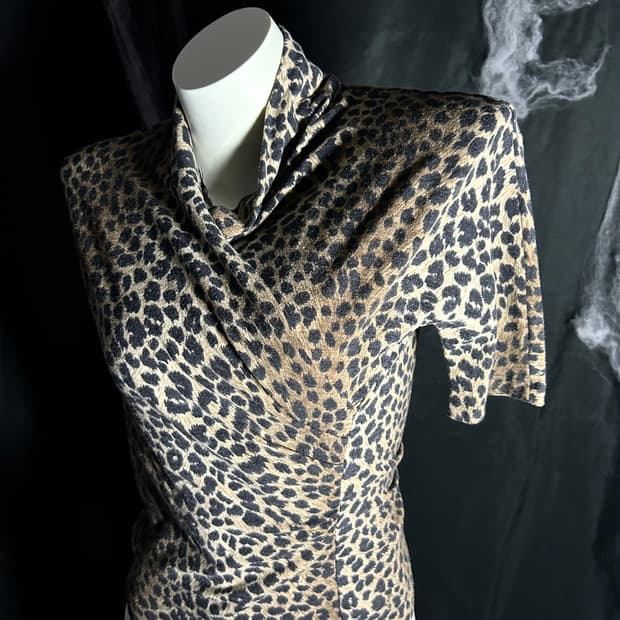 Maxmara leopard tee