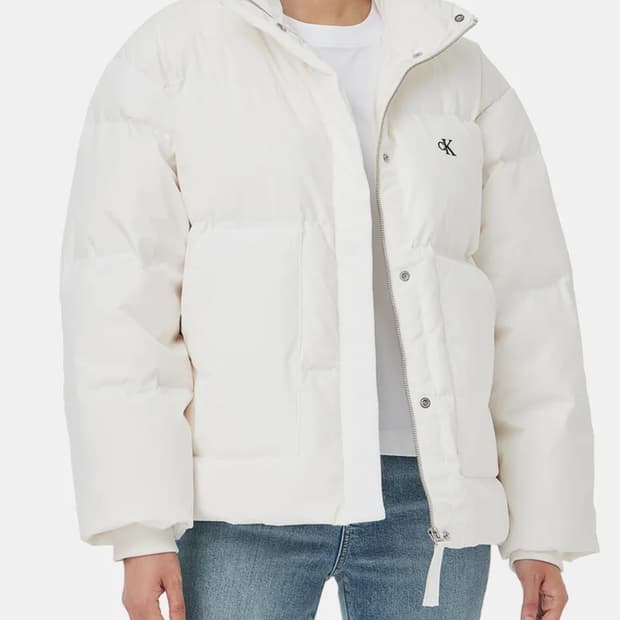 여성 숏 렝스 스탠드 카라 푸퍼 47D577G VDV