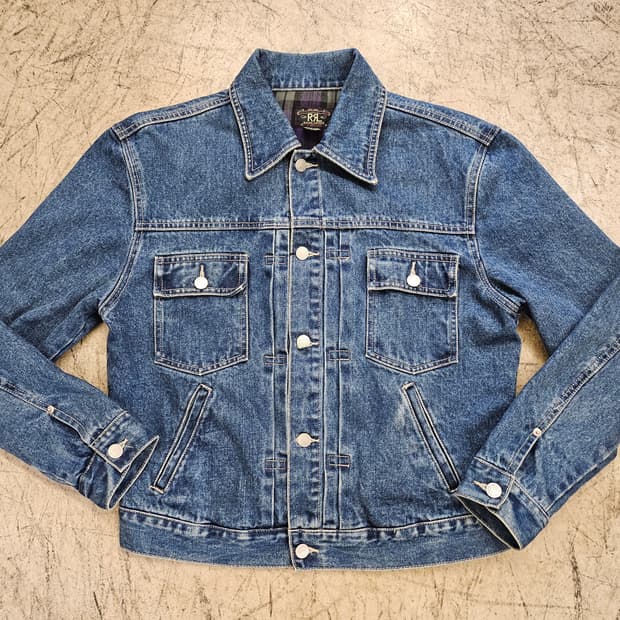Vtg Double RL_ Trucker Jacket
